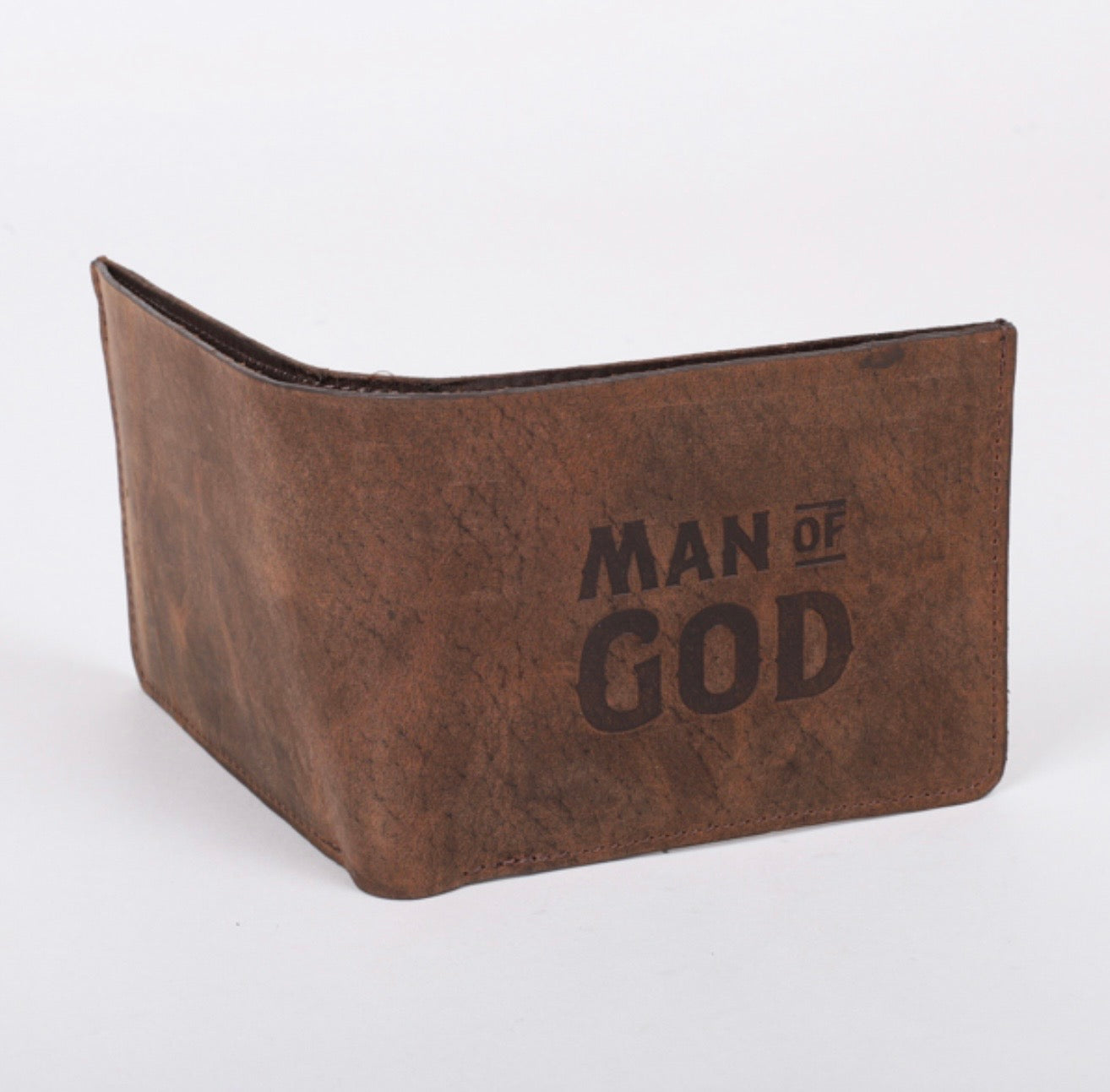 MEN’S LEATHER “MAN OF GOD”WALLET