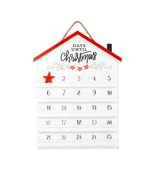 Advent Calendar - White/Red