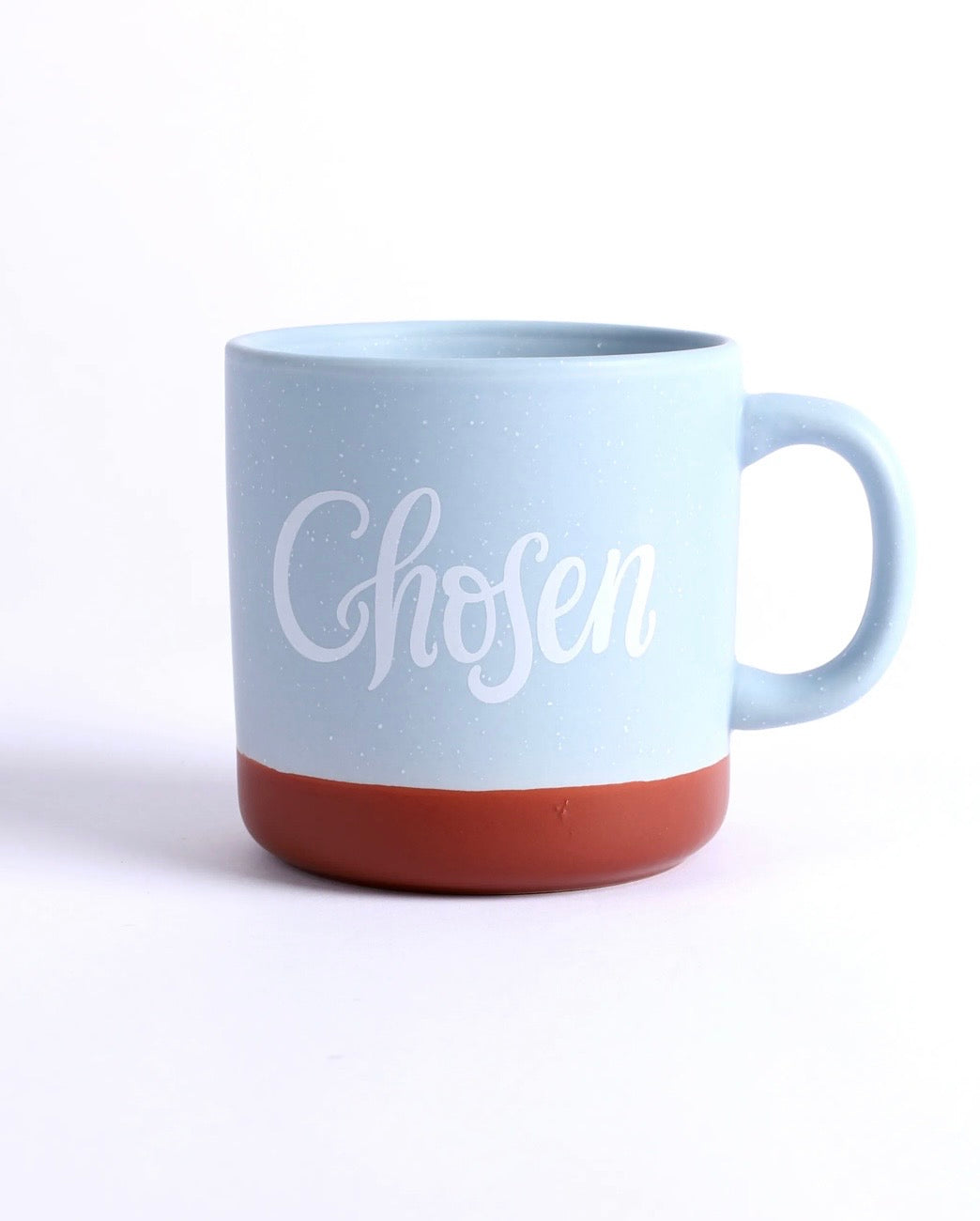 13 OZ MUG “CHOSEN” LIGHT BLUE