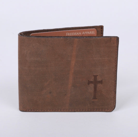 MEN’S LEATHER CROSS WALLET