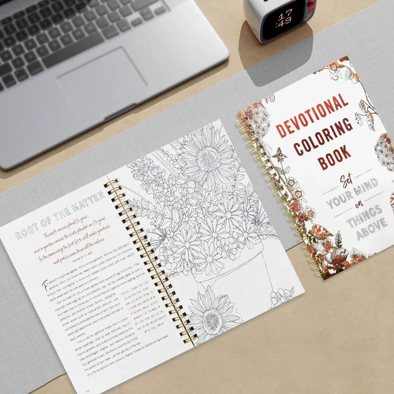 Devotional Coloring Book for Spiritual Reflection Mindful Relaxation and Creative Expression through Colorful Art Book