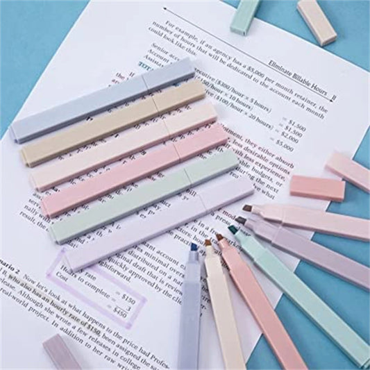 Fluorescent Colors Chisel Tip Bible Highlighter Pens