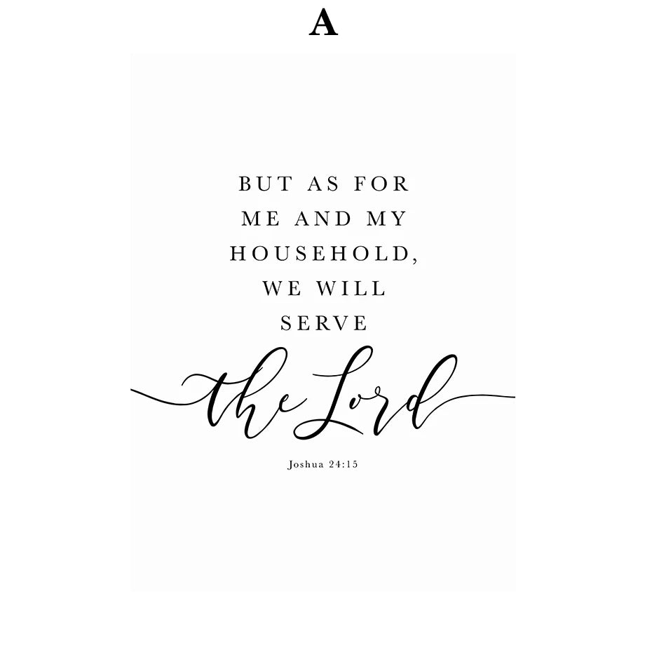 Modern Bible Verse Wall Art Religious Easter Gift Christian Decor Wall Art Canvas Painting Nordic Poster Home Living Room Dec