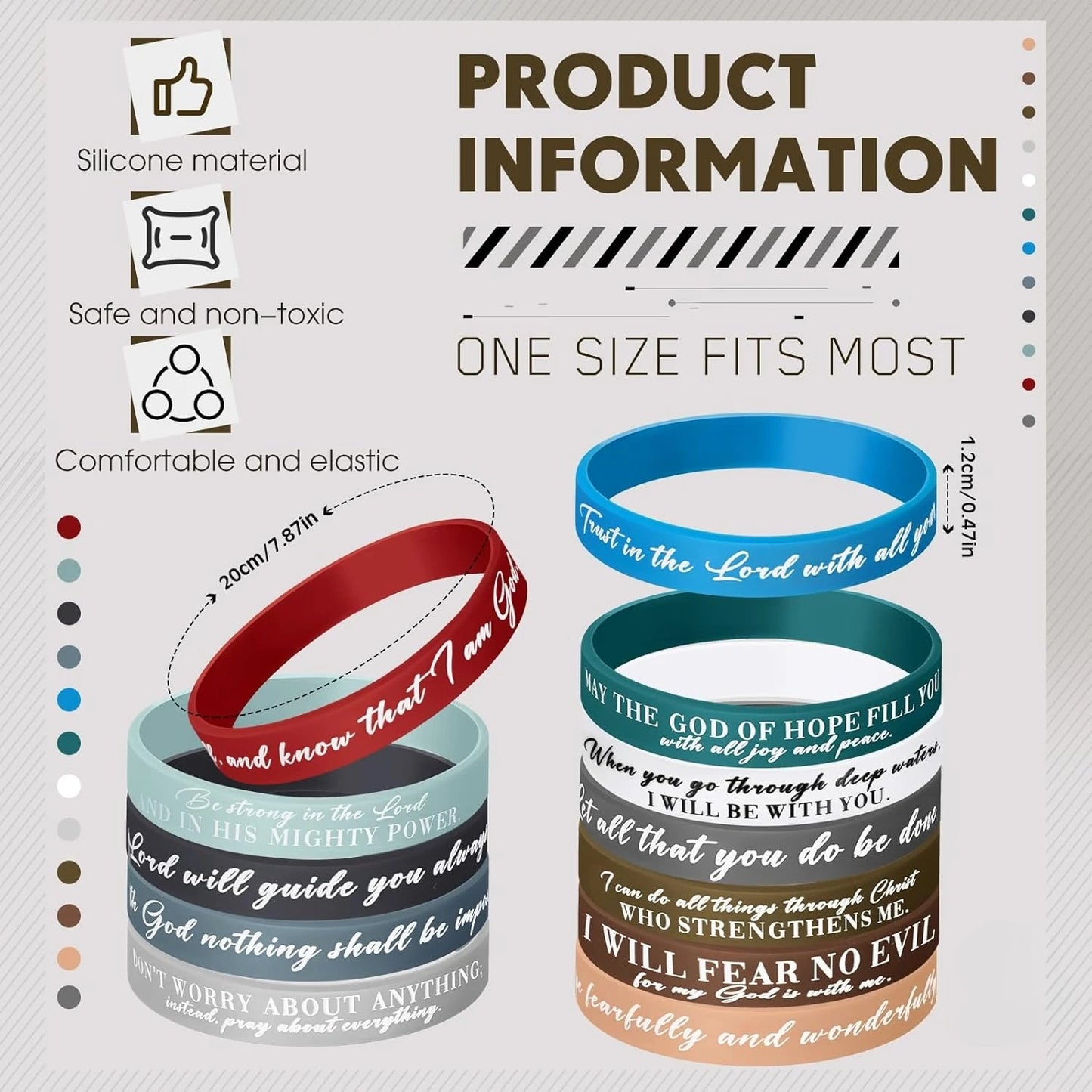 Bulk Bible Verse Bracelets