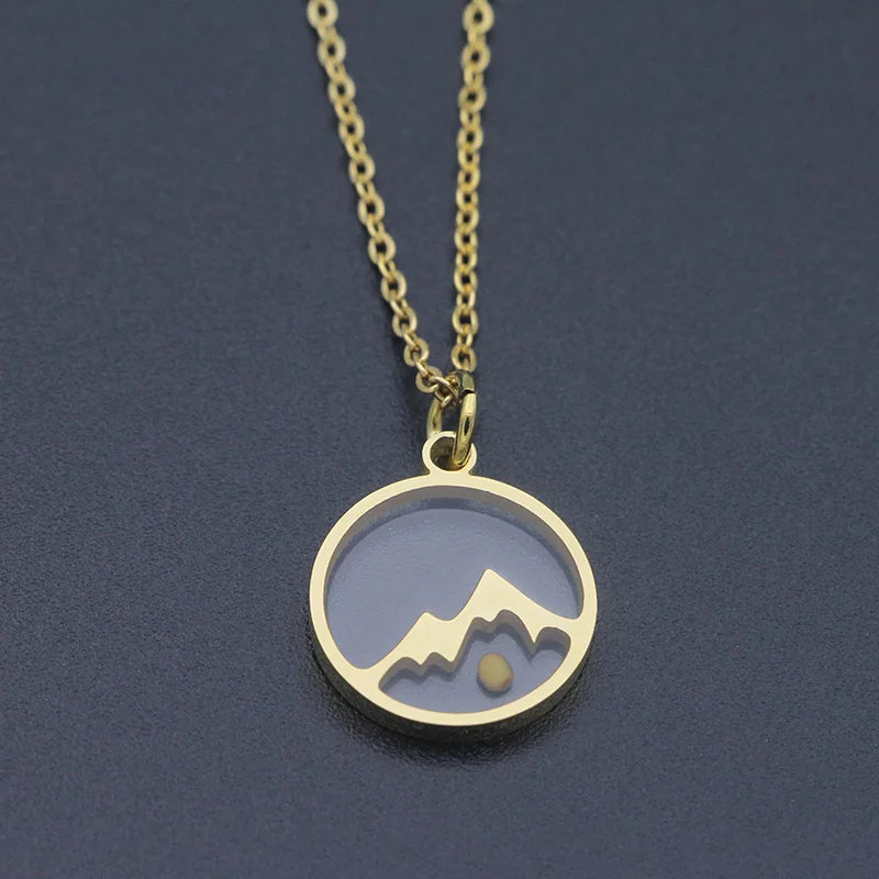 Faith Can Move Mountains Mustard Seed Necklace