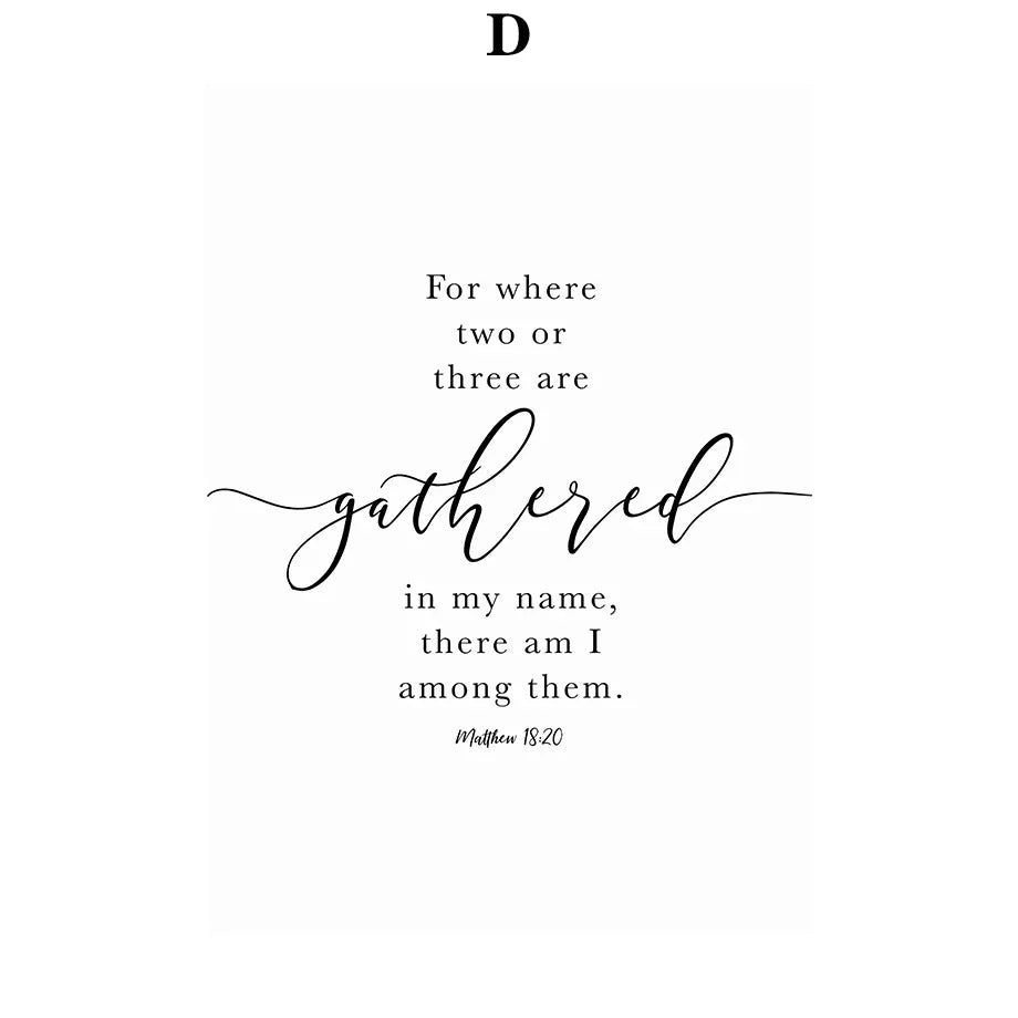 Modern Bible Verse Wall Art Religious Easter Gift Christian Decor Wall Art Canvas Painting Nordic Poster Home Living Room Dec