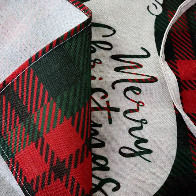Linen Christmas Apron