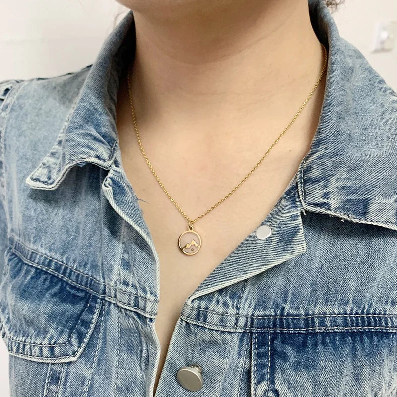 Faith Can Move Mountains Mustard Seed Necklace