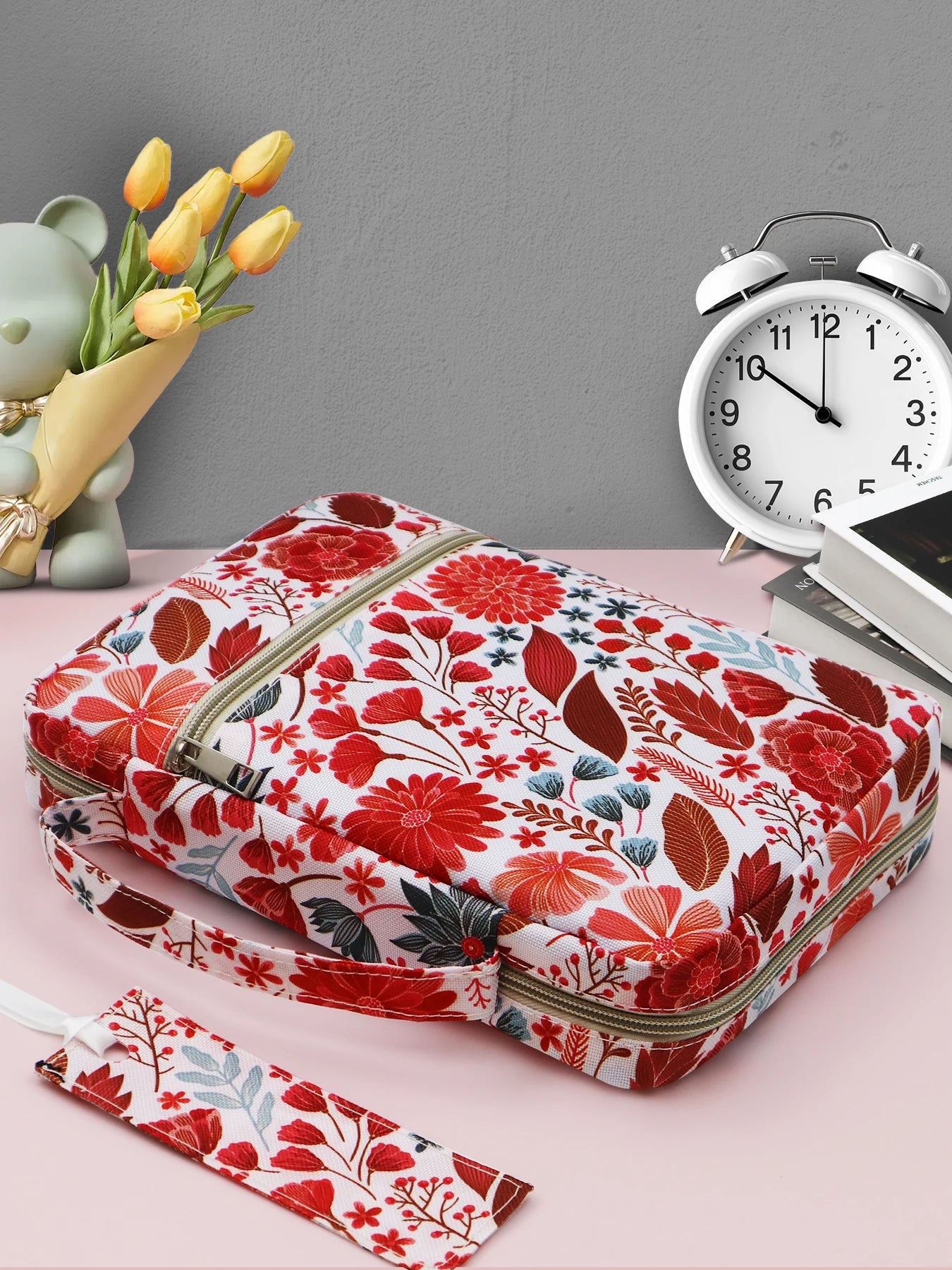 Bible Cover for Women with Floral Print