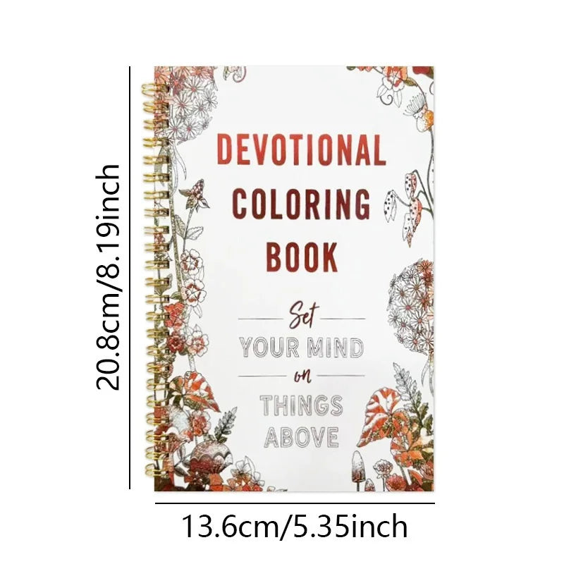 Devotional Coloring Book for Spiritual Reflection Mindful Relaxation and Creative Expression through Colorful Art Book