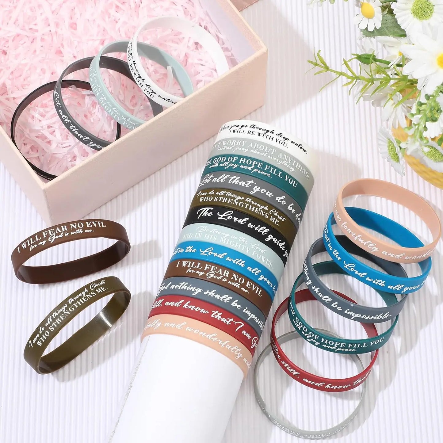 Bulk Bible Verse Bracelets