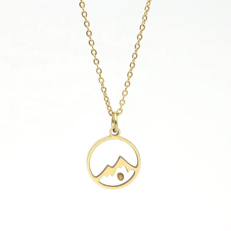 Faith Can Move Mountains Mustard Seed Necklace