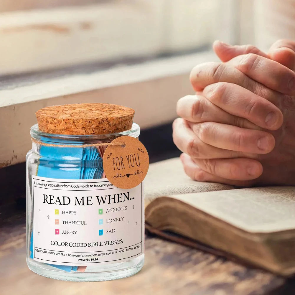 Bible Verses in a Jar