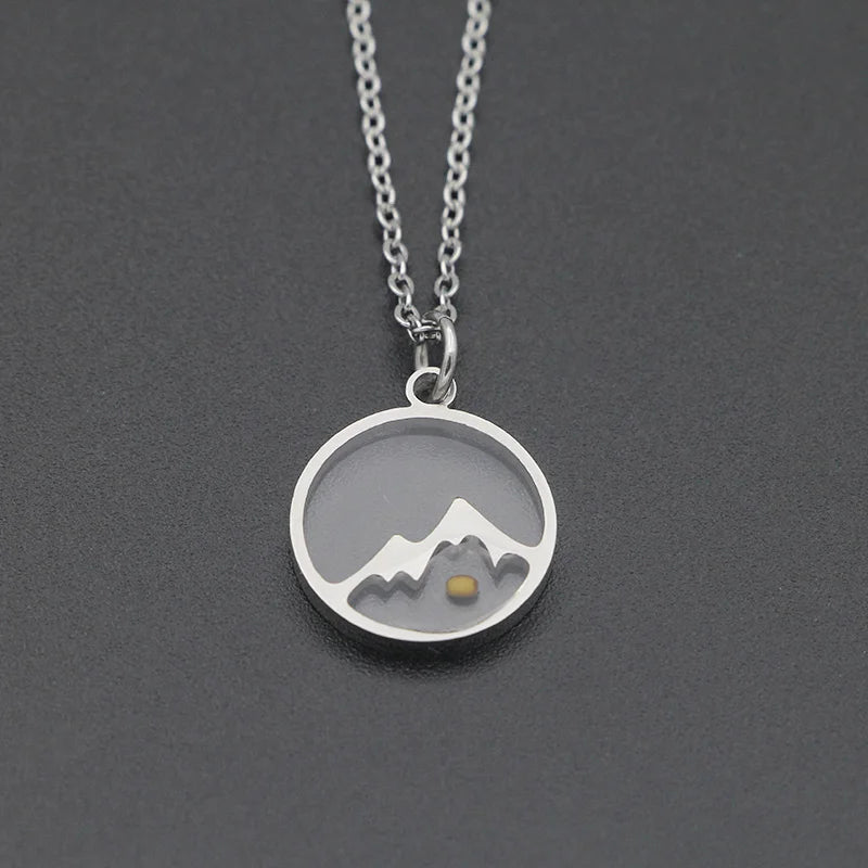 Faith Can Move Mountains Mustard Seed Necklace