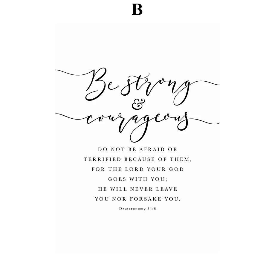 Modern Bible Verse Wall Art Religious Easter Gift Christian Decor Wall Art Canvas Painting Nordic Poster Home Living Room Dec
