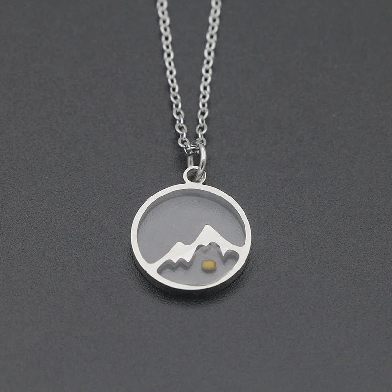 Faith Can Move Mountains Mustard Seed Necklace