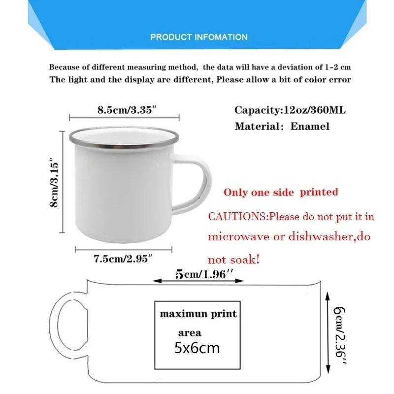 Psalm’s Enamel Camping Mug