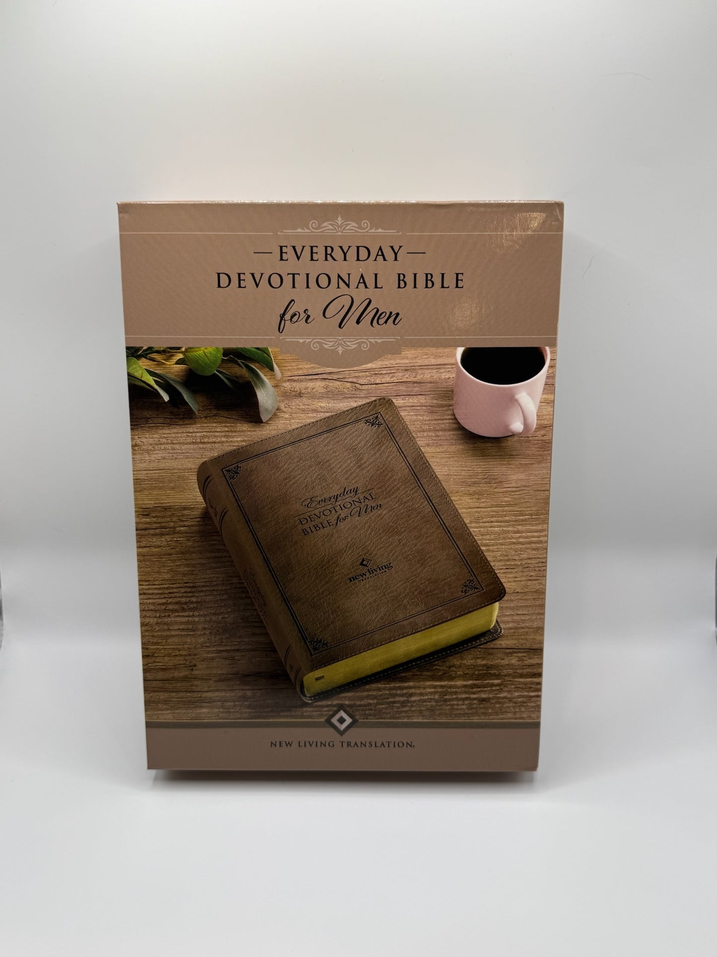 Everyday Devotional Bible for Men  (Personalized Option Available)