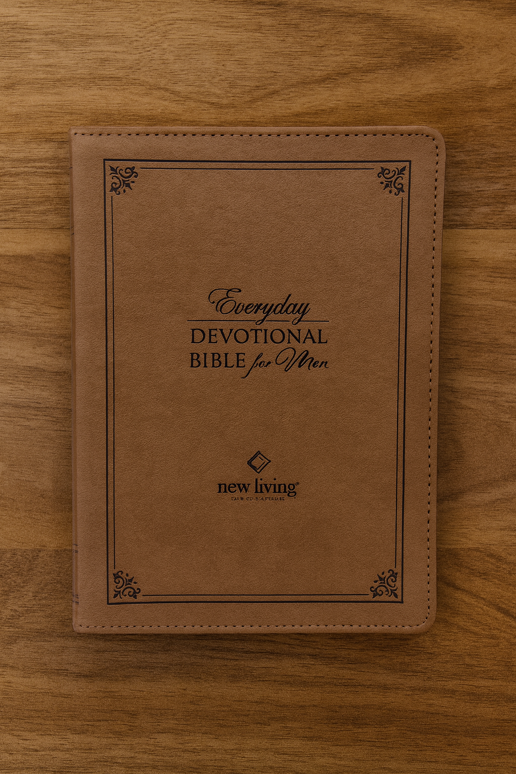 Everyday Devotional Bible for Men  (Personalized Option Available)