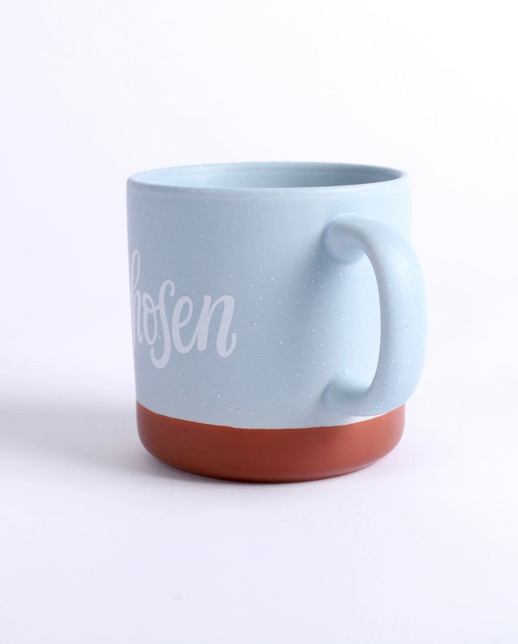 13 OZ MUG “CHOSEN” LIGHT BLUE