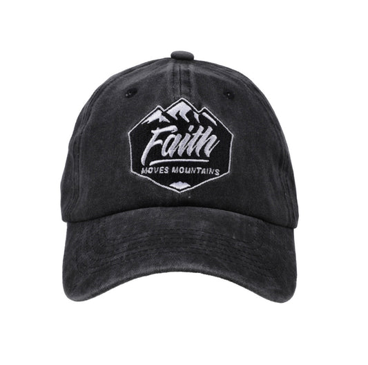 “FAITH MOVES MOUNTAINS” Baseball Cap