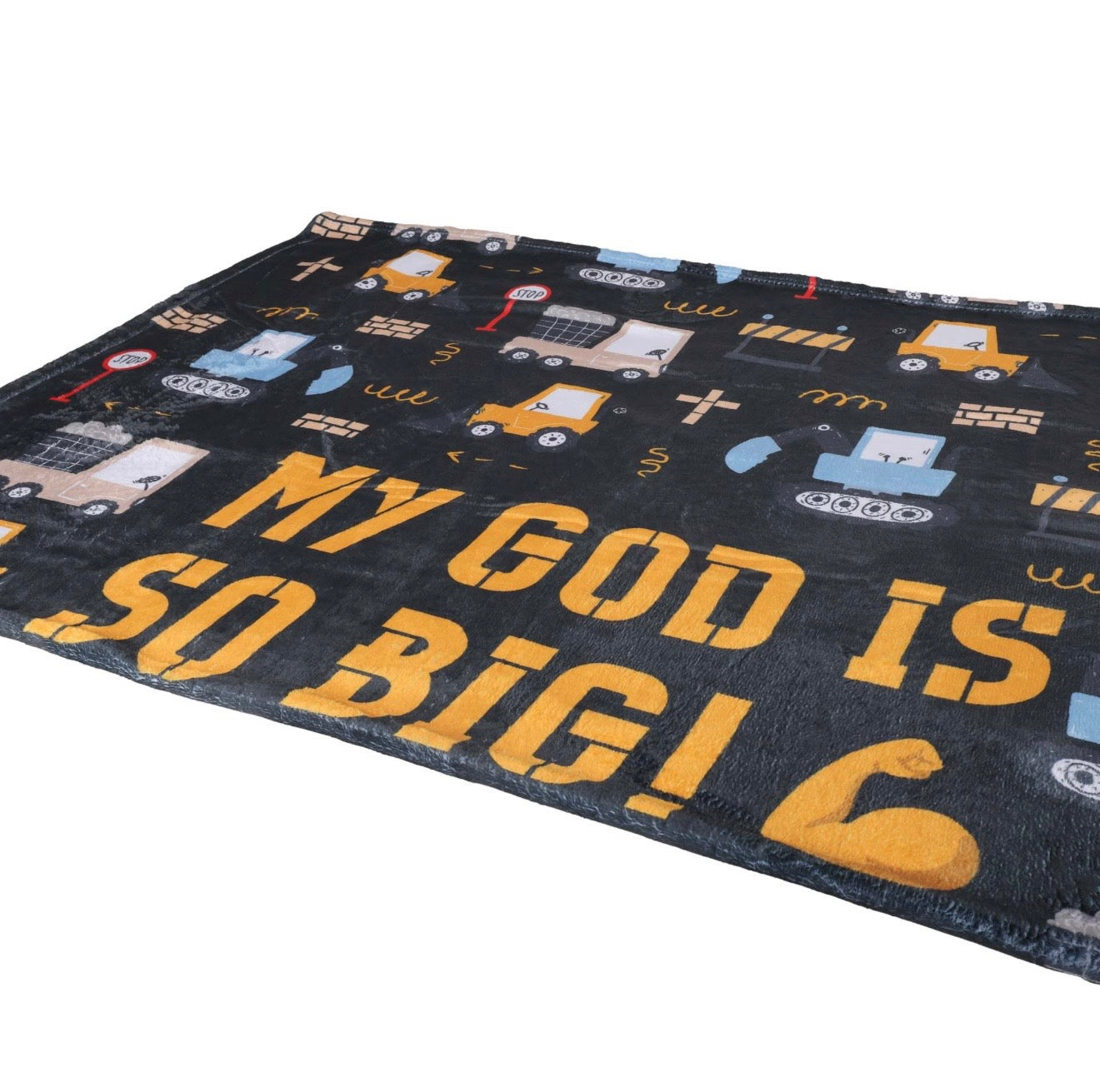 KID’S THROW BLANKET “MY GOD IS SO BIG”
