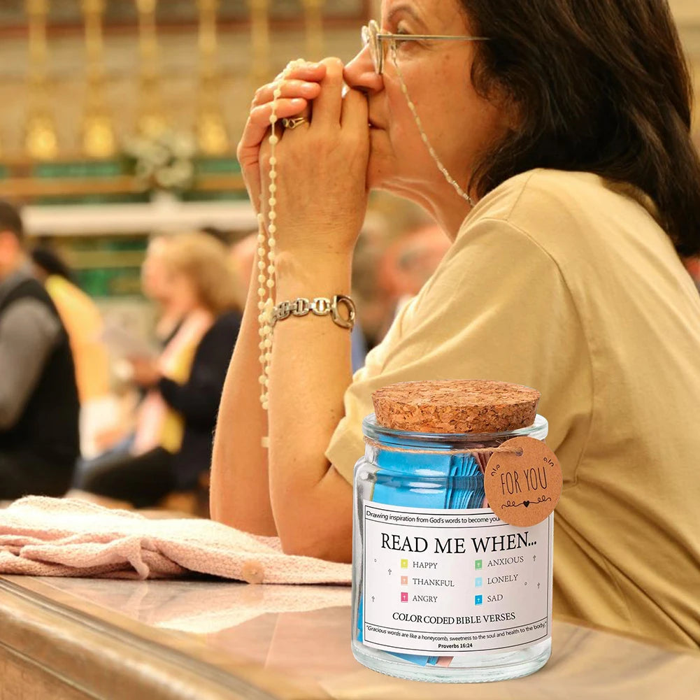 Bible Verses in a Jar