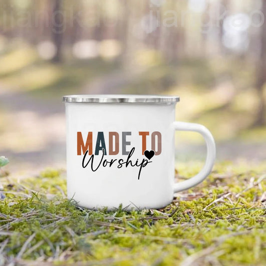 Psalm’s Enamel Camping Mug