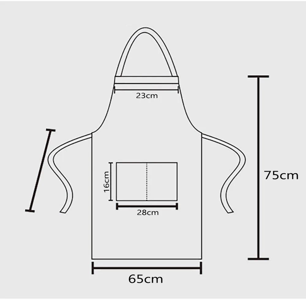 Merry Christmas Apron with Pouch